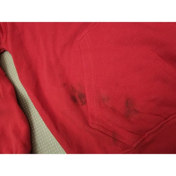 Officially Licensed Lifeguard Hoodie . St. Augustine Beach Sz XL. Red With Logos - Picture 7 of 12